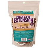 Health Extension Dog Treat, Turkey Balls