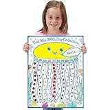 Really Good StuffReady-to-Decorate “Sea” My 100th Day of School Posters, Set of 24 - Celebrate The 100th Day of School with Classroom Crafts