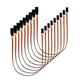 VIMVIP 3Pin 30cm 22AWG 60 Cores Wire Male to Female Futaba JR Extension Servo Cable for dji phantom 4 3 2 dji inspire 2 1 and Other Remote Control Aircraft