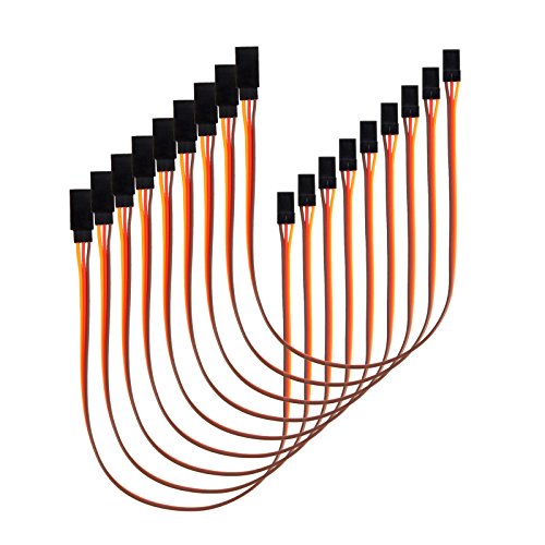 Vimvip 3pin 30cm 22awg 60 cores wire male to female fut…
