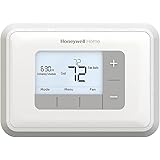 Programmable Thermostat, 5-2 Schedule, 1-Pack, White