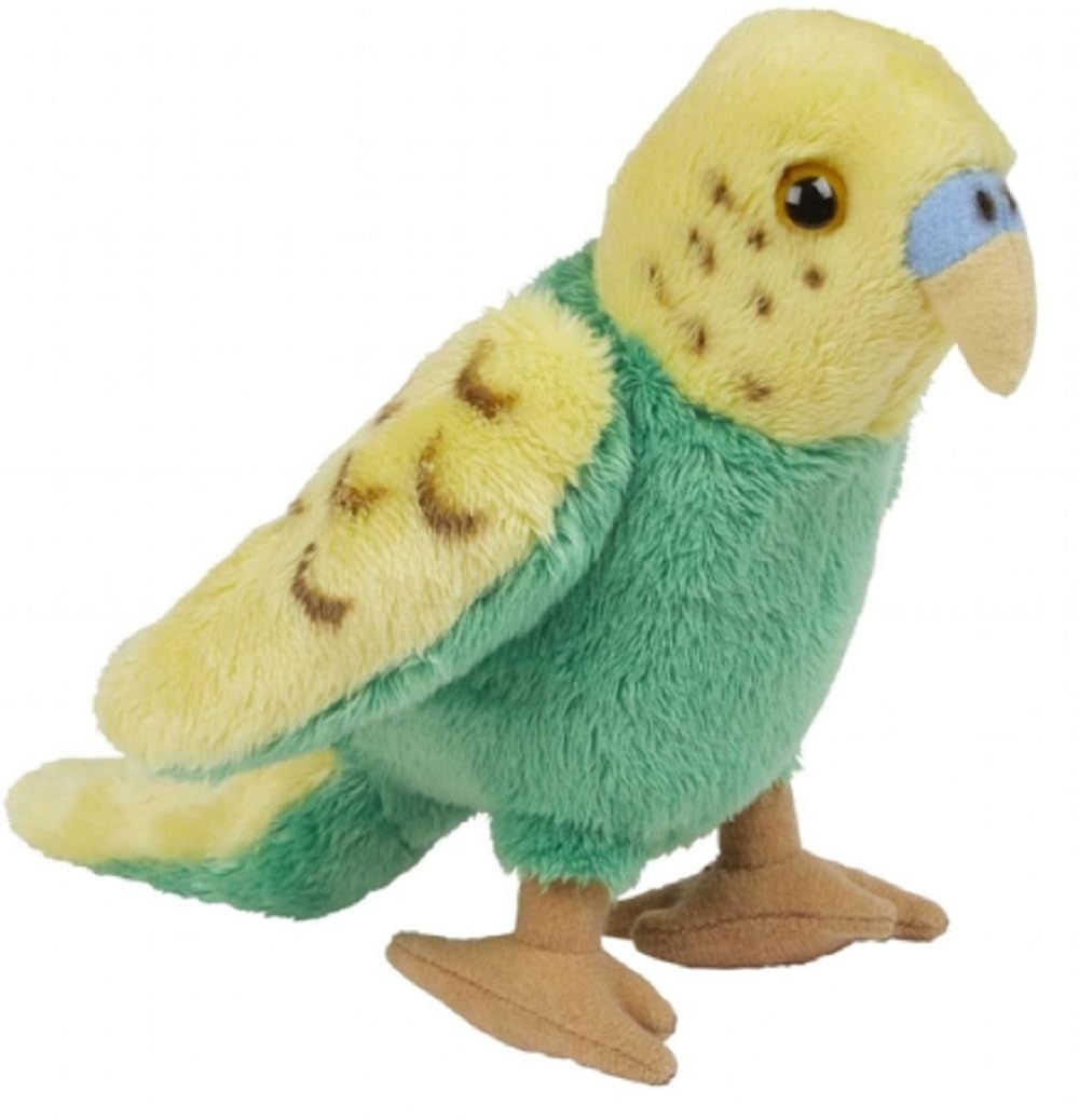 Ravensden Soft Toy Plush Budgerigar 15cm