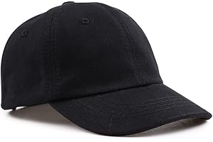 PEECABE Baby Boys Girls Plain Baseball Caps Cotton Toddler Hat Kids Classic Cap Children Sun Hats Spring Summer 1-5Y