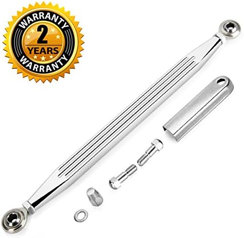 Gear Shift Linkage Chrome for Harley Davidson 1980-2016 Edge Cut CNC for Softail Road King Electra Glide Billet Aluminum BenkerMoto