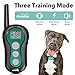 Dog Training Collar – 1000ft Rechargeable Dog Shock Collar with Remote, 3 Training Modes, 0~99 Levels Beep & Vibration & Shock, No harm Waterproof Shock Collar for Dogs, Fit Small Medium Large Dogsthumb 1