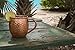 Old & Urban Moscow Mule Mug - 100% Pure Solid Copper Mugs, 16 oz Unlined, No Nickel Interior, Handcrafted Hammered Copper Cups