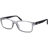 Montblanc Rectangular Eyeglasses MB0066O 003 Transparent Gray/Matte Black 56mm 0066