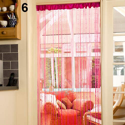 Amazon Com Zsjhtc Teardrop Beaded String Door Curtain Divider