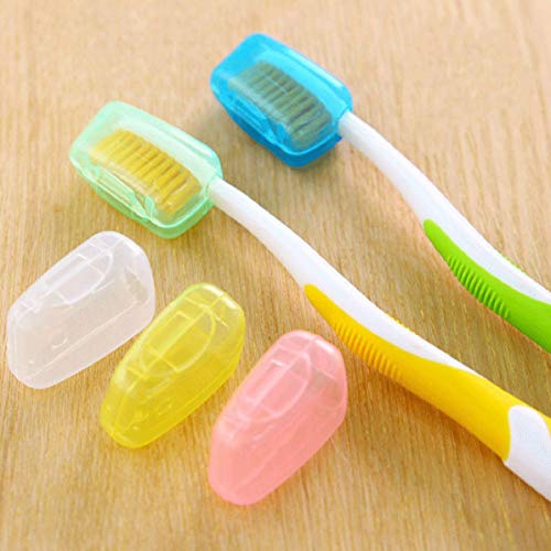 5pcs Toothbrush Heads Cover PP Plastic Protective Cap Prevent Bacteria Portable for Outdoor Travel Home Brush Head Anti-dust