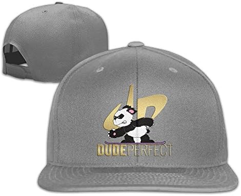 Cool DP Panda Snapback Hat Baseball Cap Ash