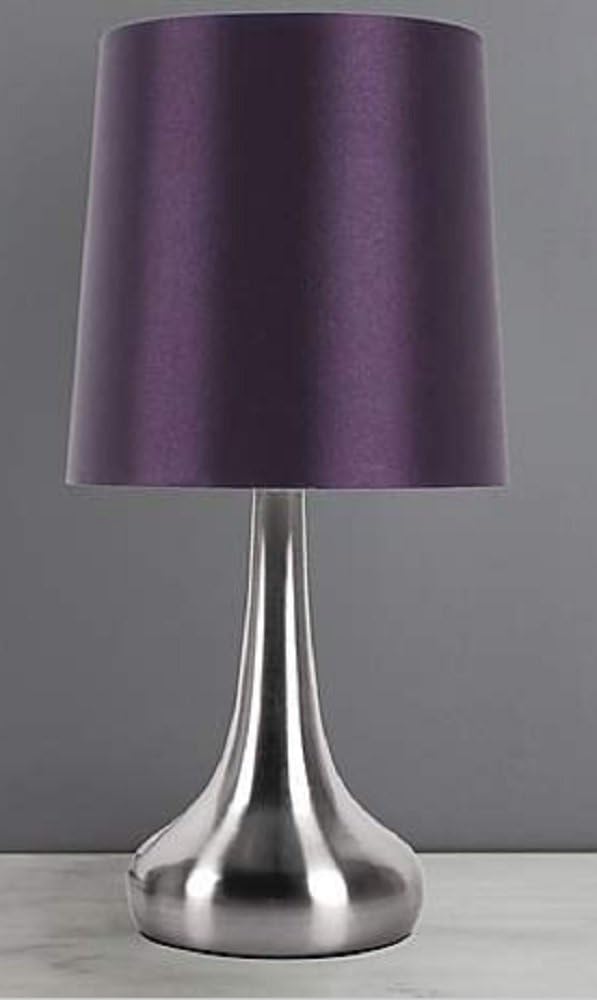 Gorgeous Rimini Touch Lamp (Blackcurrant (Purple))
