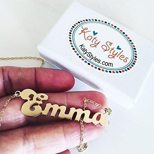 Name Necklace - Custom Necklace - Carrie Name Necklace - Personal Necklace - Script Name Necklace - Birthday Gifts, Wedding Gift, Gift for Bat Mitzvah.