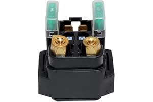 YERBAY Starter Solenoid Relay for Yamaha Rhino 660 YXR660 2004 2005 2006 ATV/Rhino 450 YXR450 2006/YFM350 400 450 Raptor Grizzly Kodiak Wolverine Big Bear