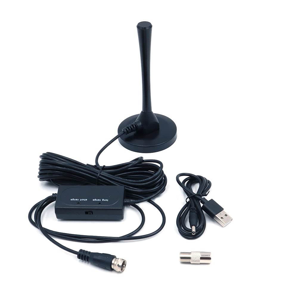 DollaTek 1080P HD Digital Indoor Amplified TV Antenna HDTV With Amplifier VHF/UHF