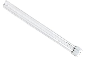 LSE Lighting PT1603 UV Lamp | 24W Ultraviolet Bulb | Compatible with Pressure-Flo 3000 | 12" Quartz Glass | 2G11 Base | Long Life 12,000 Hours | High Performance Replacement | Designed in USA