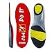 Red Size 9 Athlete Shoe Inserts for Men Women, Arch Comfort Insole, Mens Running Insoles, Sneaker Inserts for Running