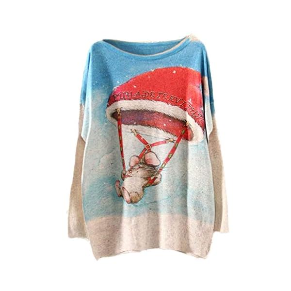 Kixing TM Women Casual Solid Long Sleeve Loose Knitted Sweaters Dress