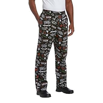 thumbnail image 2 of Men's Active Chef Baggy Pant, Black, S 2 of 13