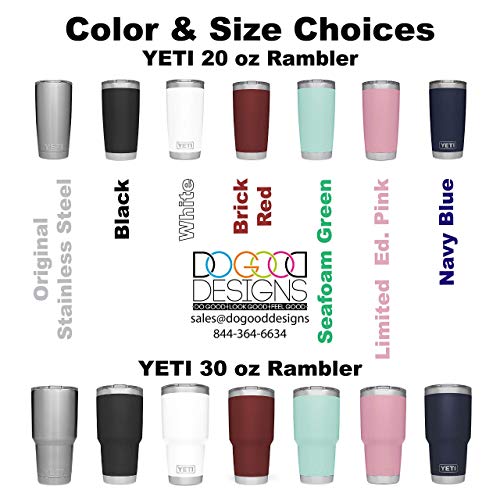 image for DoGood Designs YETI Rambler Custom Engraved w/Name - Available in your