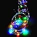 Solar Rope Lights Outdoor Waterproof Colorful LED Garden Decorative Landscape Lights for Party Festival Patio Three