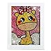 Giraffe Diamond Painting for Kids Full Drill Painting by Number Kits Arts Crafts Supply Set Rhinestone Mosaic Making for Home Wall Decor Gifts for Christmas Birthday Mothers Day -Include Wooden Frame