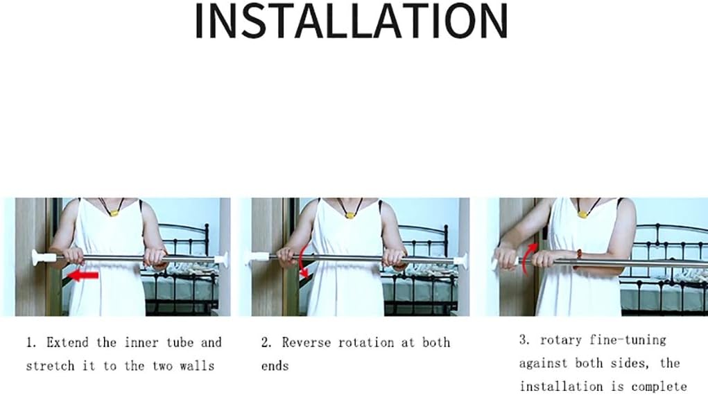 Schwarz Schlafsaal Kleiderschrank Hardware Teleskopkleiderstange Badezimmer Wandschrank For Kleidung Finishing Rack Kleiderbugel Keine Stanz Lange Verstellbar Size 38 50 Cm Sidra Hospital