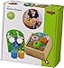 HABA Nature Shapes - Wooden Shape Sorting Box with 4 Scenes and 6 Shapes for Beginner Puzzling - Ages 1 and Up
