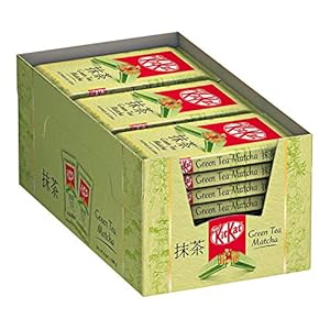 Kitkat Matcha Green Tea Chocolade Reep – voordeelverpakking – doos met 24 chocoladerepen