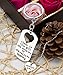 Mother Gifts from Daughter, Mother Daughter Keychain Jewelry Mommy Girl Necklace Set by ROYI,Mothers' Day Gift, Present