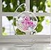 Artliving (6 Pack Ornament Display Stand, White Iron Hanging Stand Rack Holder for Hanging Glass Globe Air Plant Terrarium, Witch Ball, Christmas Ornament and Home Wedding Decoration