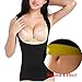 LYTOPTOP Hot Sweat Slimming Vest Body Shaper for Women, Weight Loss Tummy Belly Fat Burner Shapewear, Waist Trainer Tank Top Cincher Corset Neoprene Sauna Suits Black (XXX-Large)