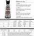 LIYOHON Women's Summer Maxi Dress Boho Loose Striped Floral Printed Casual Sleeveless Party Tank Long Dresses-Black-b-L