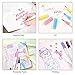 ebeau Paint Markers Paint Pens, Contour Pens & Journal Pens for Kids, Double Line Pen, Metallic Outline Makers Pens Writing for Greeting Cards, DIY Accounts, Personality Posters, Painting, 8 Colors