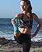 Panda Paw Fit Yoga Pilates Barre Non-Slip No Skid Socks With Grips for Class Home [1 Pack Turquoise]