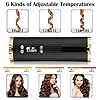 Cordless-Automatic-Curling-Iron-Auto-Curling-Iron-with-LCD-Display-Adjustable-Temperature-Timer-Portable-Ceramic-Hair-Curler-USB-Charging-and-Rechargeable-Black Cordless Automatic Curling Iron, Auto Curling Iron with LCD Display Adjustable Temperature & Timer, Portable Ceramic…