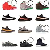 Yeezy History Pack - 12 Silicone Rubber Keychains
