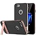 JETech Case for iPhone 8 iPhone 7 with Microfiber and Self Stand (Rose)