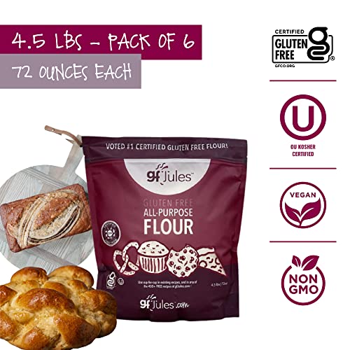 gfJules Certified Gluten Free All Purpose Flour, Great Multipurpose Cup