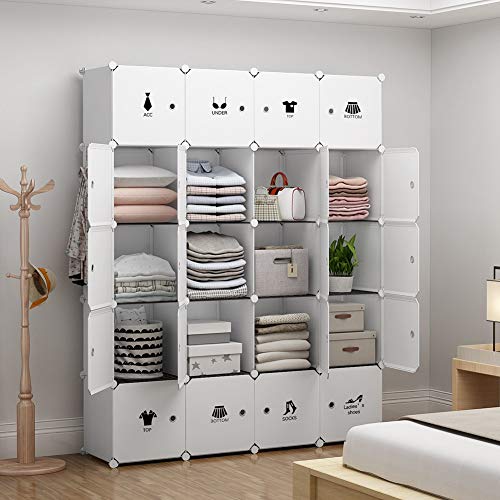 Yozo Modular Wardrobe Portable Closet Storage Organizer Portable
