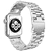 Evershop Apple Watch Band, 38MM Stainless Steel Metal Replacement Classic Band for Apple Watch Series 1 Series 2, iWatch All Models 38MM (38mm,Silver)