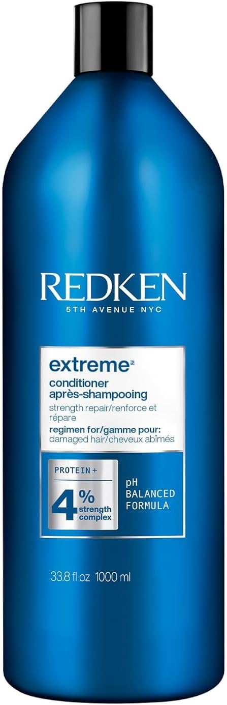 Redken Extreme Conditioner 1000ml Fortifier Damaged Brittle Hair RCT Protein