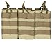 VISM by NcStar AR Triple Mag Pouch, Tan (CVAR3MP2928T)
