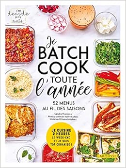 Je batch cook toute l'année Livres,Cuisine et Vins,Cuisine au quotidien