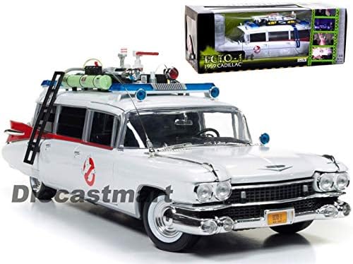 AWSS118 1:18 1959 Cadillac Eldorado ECTO-1 Ghostbuster Movie New Model
