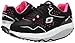 Skechers Women's Shape UPS Everyday Comfort Fashion Sneaker, Black/Hot Pink, 7 M US