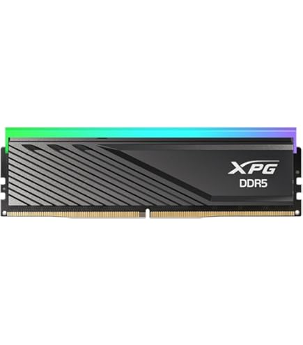 XPG DDR4 3200MHz 32GB(16GB×2) ARGB メモリ XPG Lancer Blade RBG DDR5 6400MHz CL32 32GB (2x16GB) PC5-51200 RAM