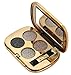 TF-Duan Makeup Glitter Eyeshadow Palette 4 Colors Cosmetics Eye Shadow Pallete with Mirror (# 2)