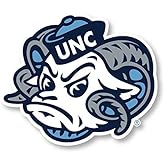 UNC Tar Heels Sports Team Large Mascot Vinyl Decal Sticker Officially Licensed Collegiate Product