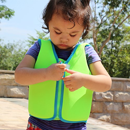 Children Swim Vest Kids Floatation Jackets Toddler Learn-to-Swim for Boys Girls - Thumbnail 5