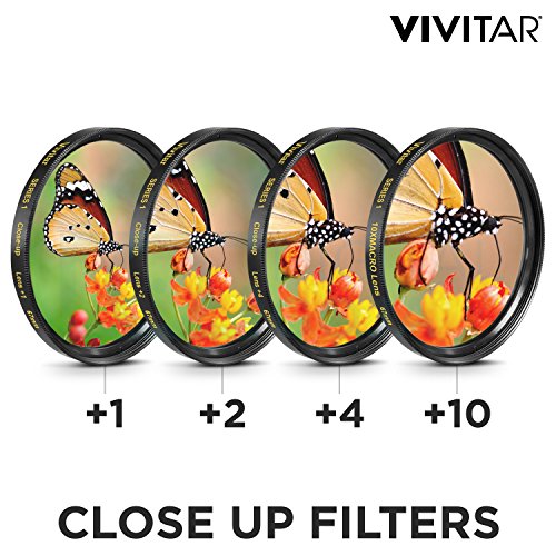 67mm Vivitar Professional UV CPL FLD Lens Filter and Close-Up Macro Accessory Kit for Lenses with a 67mm Filter Size - Thumbnail 2